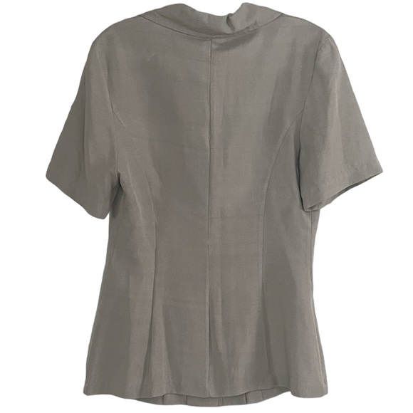 Hilliard Hanson Silk Top sz. 10 - Picture 2 of 3